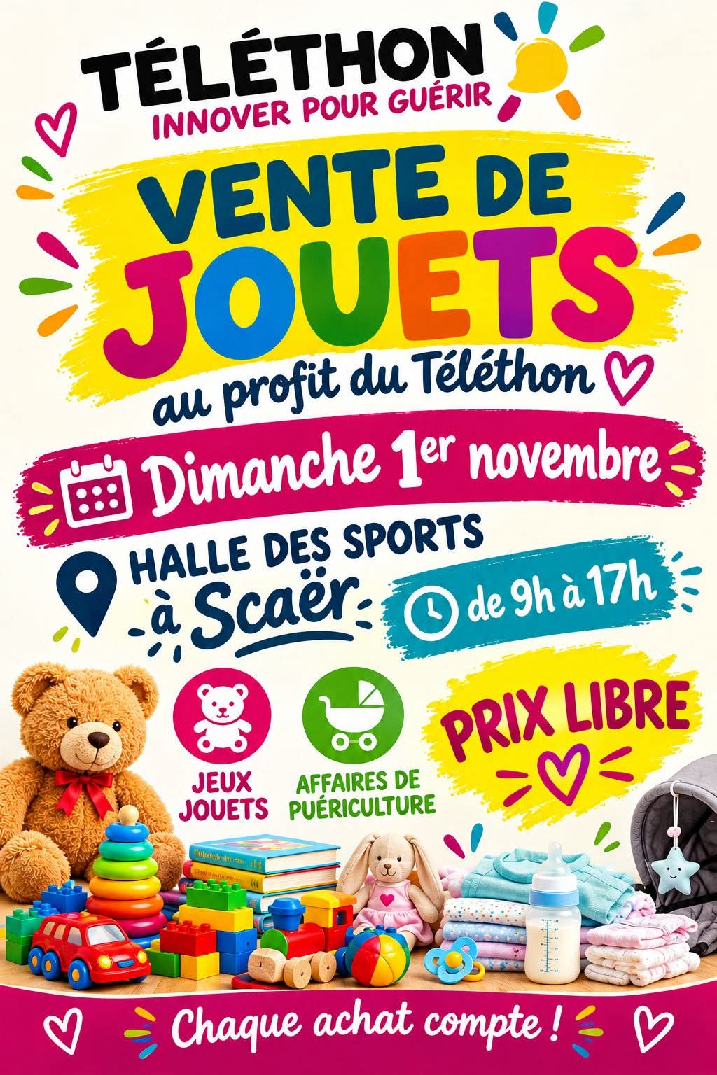 Vente de Jouets (Téléthon)